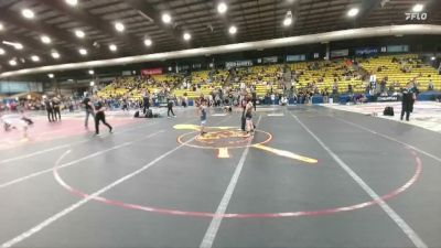 65 lbs 5th Place Match - Ryatt Hansen, Black Hills Wrestling Academy vs Teagan Scherr, Matpac