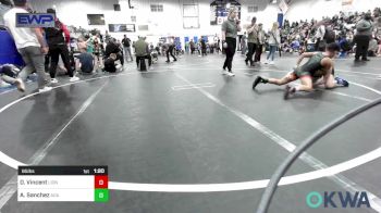 85 lbs Rr Rnd 2 - Devyn Vincent, Lions Wrestling Academy vs Able Sanchez, Aztec Grappling Academy