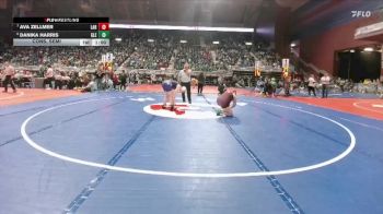 190 lbs Cons. Semi - Danika Harris, Glenrock vs Ava Zellmer, Laramie