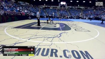 105 lbs Cons. Round 1 - Madelyn Knight, Kansas City-Turner vs Breann Roberts, Gardner Edgerton
