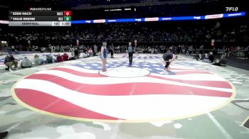 Semifinal - Eden Hach, Watertown vs Tailie Brehm, Rapid City Stevens