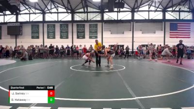 118-125 lbs Quarterfinal - Jesse Swiney, Champaign Wrestling Club vs Donald Hataway, Harlem Huskies WC