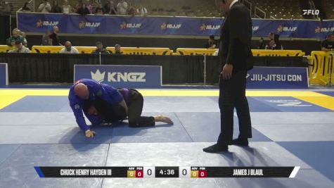 James J Blaul vs Chuck Henry Hayden III 2026 Pan Jiu Jitsu IBJJF Championship