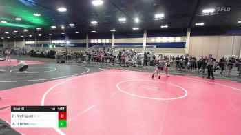 150 lbs Round Of 32 - Gabriel Rodriguez, El Paso Wildcats WC vs Ayden O'Brien, Cvbjj