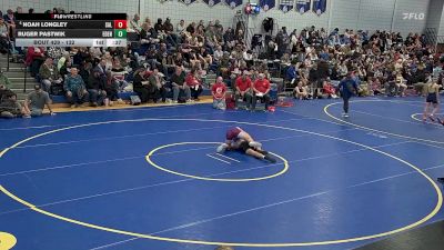 132 lbs Cons. Round 4 - Noah Longley, Salamanca vs Ruger Pastwik, Eden