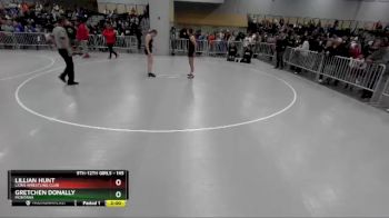 145 lbs Quarterfinal - Gretchen Donally, Montana vs Lillian Hunt, Lions Wrestling Club