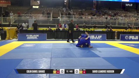 David Leandree Hudson vs Colin Daniel Savage 2025 Pan Jiu Jitsu IBJJF Championship