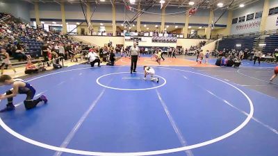 78 lbs Consolation - Wesley Francis, Searcy Youth Wrestling Club vs Trace Powell, Team Conquer Wrestling