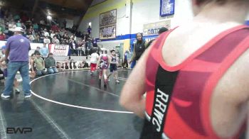 76 lbs Rr Rnd 1 - Jentri Patterson, Unattached vs Blaze Graves, Red Ryder Wrestling Club