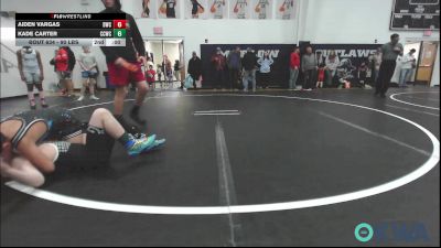 110 lbs 3rd Place - Reed Nichols, Rough Riders vs Jakobe Robinson, Murray County Takedown Club