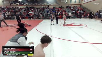 110 lbs Quarterfinal - Declan Jones, Ascend Wrestling Academy vs Wyatt Reagan, Cherry Creek Wrestling Club
