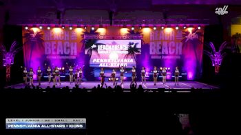Pennsylvania All-Stars - Icons [2026 L1 Junior - D2 - Small Day 1] 2026 ACDA Reach the Beach All Star Grand Nationals - DII