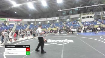 78 lbs Quarterfinal - Anthony Gilbert, Bear Cave WC vs Richard Flores Jr, Pomona Elite