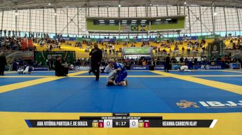 Keanna Carolyn Klay vs Ana Vitória Pantoja F. De Souza 2026 Brasileiro Jiu-Jitsu IBJJF