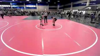 106 lbs Quarterfinal - Hunter Gordon, Reign WC vs Evan Rodriguez, Poway Elite