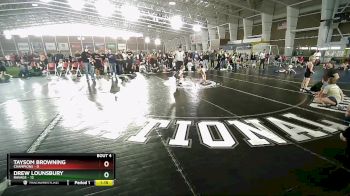 53 lbs Quarterfinals (8 Team) - Taysom Browning, Champions vs Drew Lounsbury, Ravage