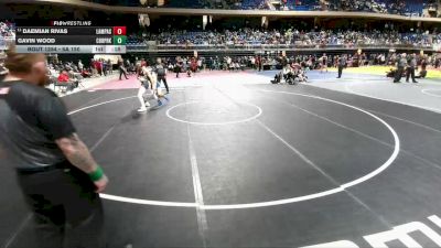 5A 150 lbs Cons. Round 2 - Daemian Rivas, Lampasas High School vs Gavin Wood, Cedar Park