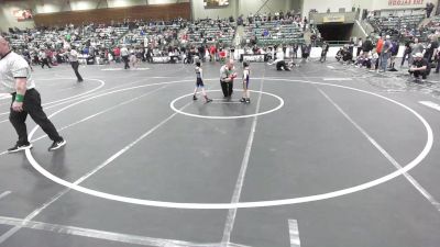 40 lbs Quarterfinal - Cael Penrose, Bozeman WC vs Jordan Michaud, Westside Wrestling Inc