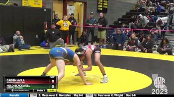 112 lbs Cons. Round 5 - Helo Blackwell, Central Catholic vs Caiden Avila, Redwave Wrestling
