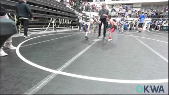 49 lbs Round Of 16 - Lewis Amous JR., Del City Little League Wrestling vs Steele Cook, Harrah Little League Wrestling