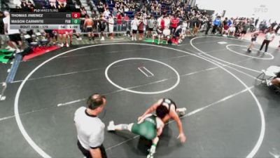 175 lbs Champ. Round 2 - Mason Carnrite, Poway vs Thomas Jimenez, ETS