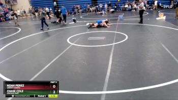 120 lbs Round 3 - Noah Perez, Liberty North vs Chase Cole, Lincoln East