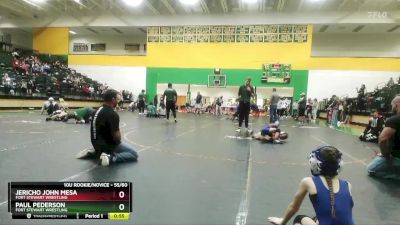 55/60 Round 2 - Jericho John Mesa, Fort Stewart Wrestling vs Paul Pederson, Fort Stewart Wrestling