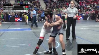 95 lbs Champ. Round 1 - Kodiak Blasi, Maize vs Will Scott, Team Lightning