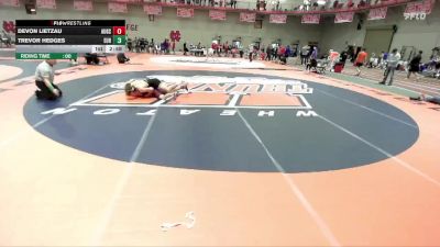 141 lbs Champ. Round 1 - Devon Lietzau, Augsburg vs Trevor Hedges, Eureka