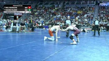 2A-157 lbs Champ. Round 1 - Holten Palmer, Waukon vs Will Goodlove, Mount Vernon