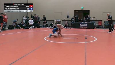 105 lbs 5th Place Match - Bryce Thomas, Rampage Wrestling vs Elijah Santiago, Grit Mat Club