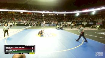 I-102 lbs Quarterfinal - Anthony Lagala-Ryan, Longwood vs William Soto, Newburgh FA