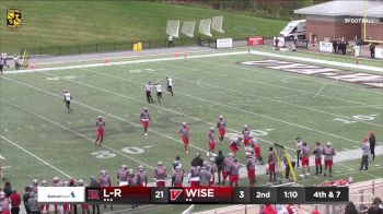 Replay: Lenoir-Rhyne vs UVA Wise | Sep 30 @ 2 PM