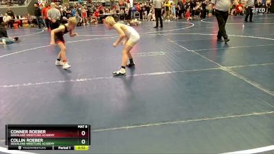 75 lbs 3rd Place Match - Conner Roeber, Siouxland Wrestling Academy vs Collin Roeber, Siouxland Wrestling Academy