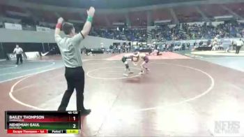 4A-126 lbs Champ. Round 1 - Nehemiah Gaul, Estacada vs Bailey Thompson, Marshfield