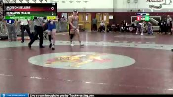 138 lbs Cons. Semi - Jackson Sellers, Reno vs Benjamin Miller, McQueen
