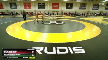 133 lbs Quarterfinal - Max Wirnsberger, M2 Training Center vs Nick Dardanes, Bear Cave Wrestling