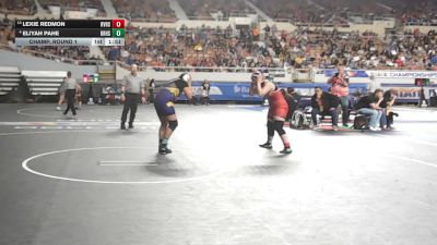 187-D2 Champ. Round 1 - Lexie Redmon, River Valley High School vs Eliyah Pahe, Blue Ridge