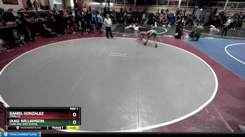 113 lbs Champ. Round 1 - Duke Williamson, Lakeland High School vs Daniel Gonzalez, Othello