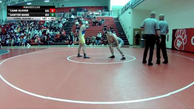 175 lbs Cons. Round 1 - Sawyer Mann, Wooster vs Caine Glover, Cle. St. Ignatus