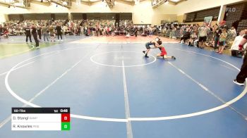 60-T lbs Quarterfinal - Declan Stangl, Rampage vs Rocco Knowles, Pride WC