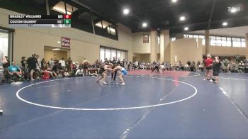 157 lbs Round 2 (6 Team) - Bradley Williams, Morris Fitness Dynasty vs Colton Gilbert, Vancleave Takedown Club