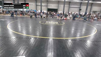 135 lbs Consi Of 4 - Dakota Stone, Mercersburg vs Bryce Martin, New Oxford