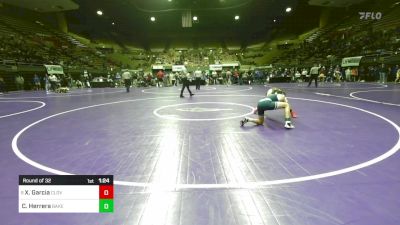 108 lbs Round Of 32 - Xavier Garcia, Clovis West vs Caden Herrera, Bakersfield