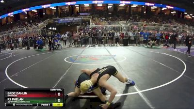 106 1A Semifinal - Broc Dahlin, Bayshore vs RJ Phelan, Zephyrhills Christian