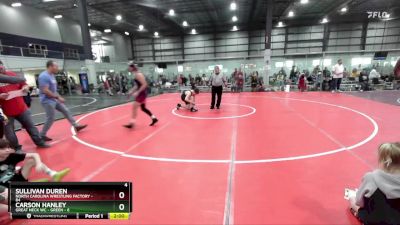 155 lbs Round 4 (6 Team) - Sullivan Duren, NORTH CAROLINA WRESTLING FACTORY vs Carson Hanley, GREAT NECK WC - GREEN