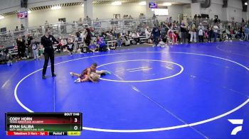 50 lbs 3rd Place Match - Ryan Saliba, Katy Area Wrestling Club vs Cody Horn, Texas Wrestling Academy