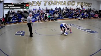 107 lbs Round 1 - Trey Simpson, Pine Richland vs Gabriel Hawkingberry, Norwin