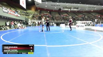 175 lbs Champ. Round 2 - Hunter Casteel, Goldmine Wrestling Club vs Yanis Boudjema, California