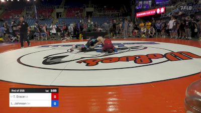 165 lbs Rnd Of 256 - Travis Grace, CA vs Landen Johnson, OH